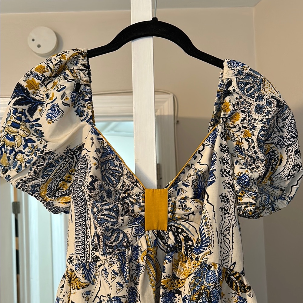 Floral Puff Sleeve Dress